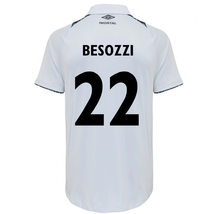 Danxen Dětské Lucas Besozzi #22 Modrá Černá Bílá Daleko Hráčské Dresy 2025/26 Dres