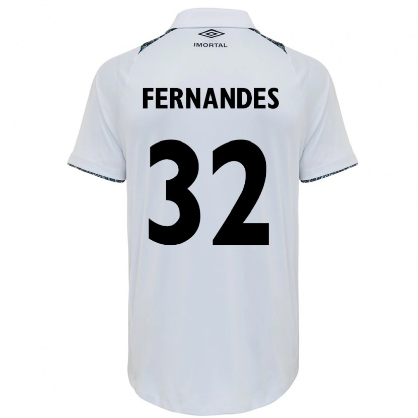 Danxen Dětské Nathan Fernandes #32 Modrá Černá Bílá Daleko Hráčské Dresy 2025/26 Dres