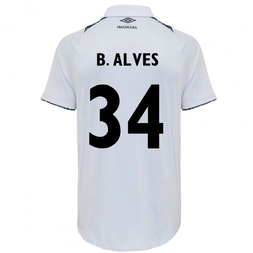 Danxen Dětské Bruno Alves #34 Modrá Černá Bílá Daleko Hráčské Dresy 2025/26 Dres