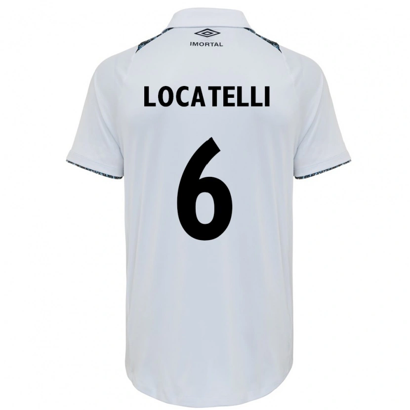 Danxen Dětské Natane Locatelli #6 Modrá Černá Bílá Daleko Hráčské Dresy 2025/26 Dres