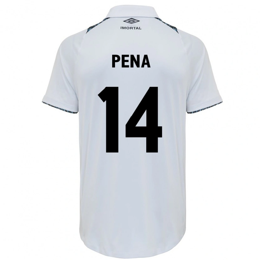 Danxen Dětské Jessica Peña #14 Modrá Černá Bílá Daleko Hráčské Dresy 2025/26 Dres