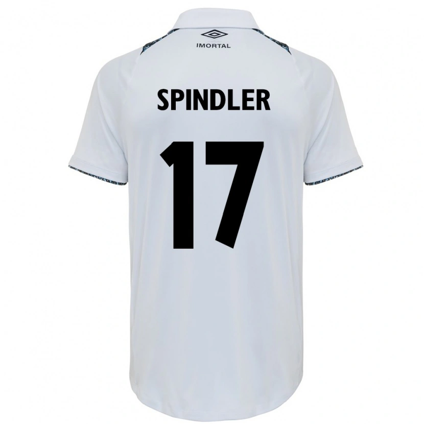 Danxen Dětské Luana Spindler #17 Modrá Černá Bílá Daleko Hráčské Dresy 2025/26 Dres
