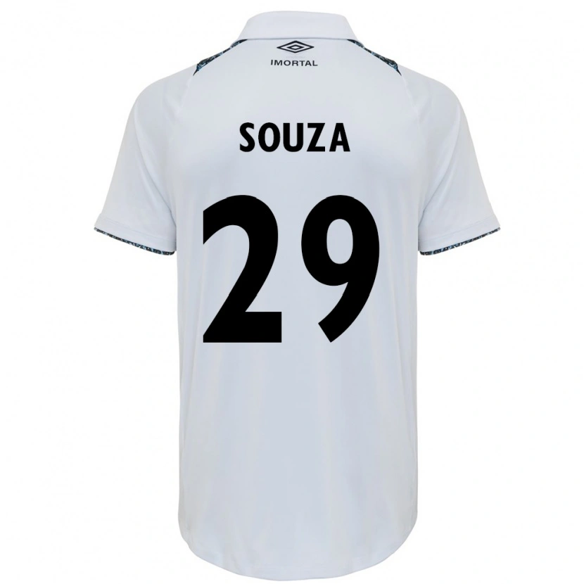Danxen Dětské Diego Souza #29 Modrá Černá Bílá Daleko Hráčské Dresy 2025/26 Dres