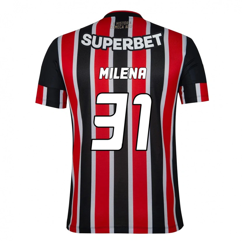 Danxen Dětské Milena #31 Červená Černá Bílá Daleko Hráčské Dresy 2025/26 Dres