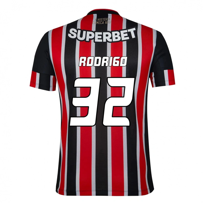 Danxen Dětské Rodrigo #32 Červená Černá Bílá Daleko Hráčské Dresy 2025/26 Dres