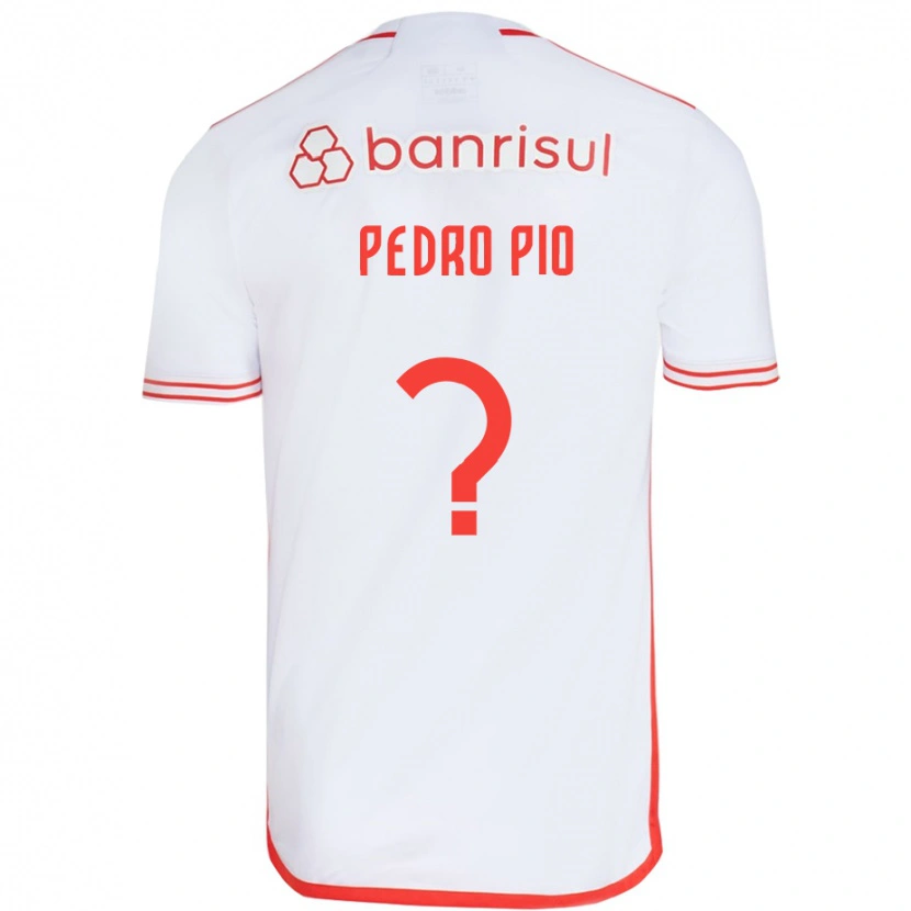 Danxen Dětské Pedro Pio #0 Červená Bílá Daleko Hráčské Dresy 2025/26 Dres