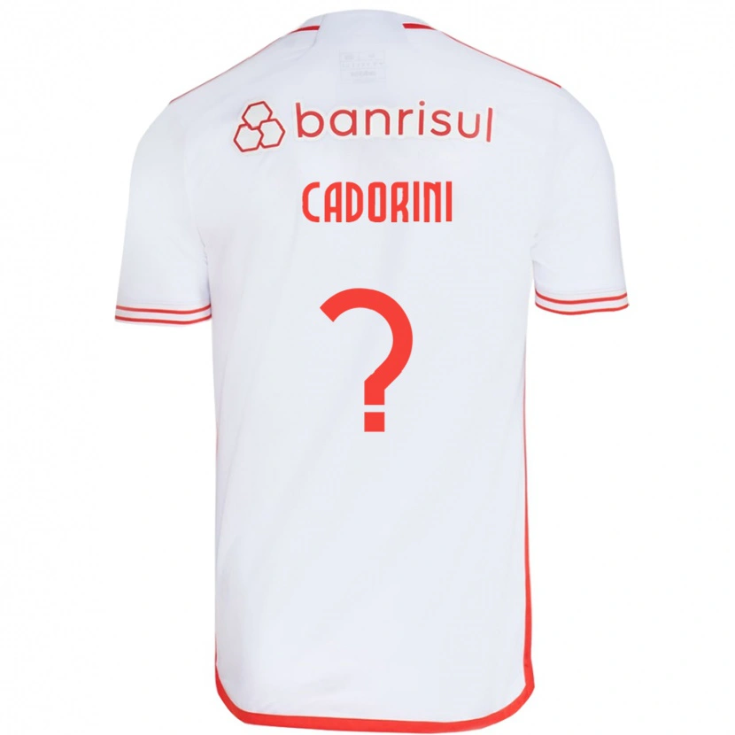 Danxen Dětské Matheus Cadorini #0 Červená Bílá Daleko Hráčské Dresy 2025/26 Dres