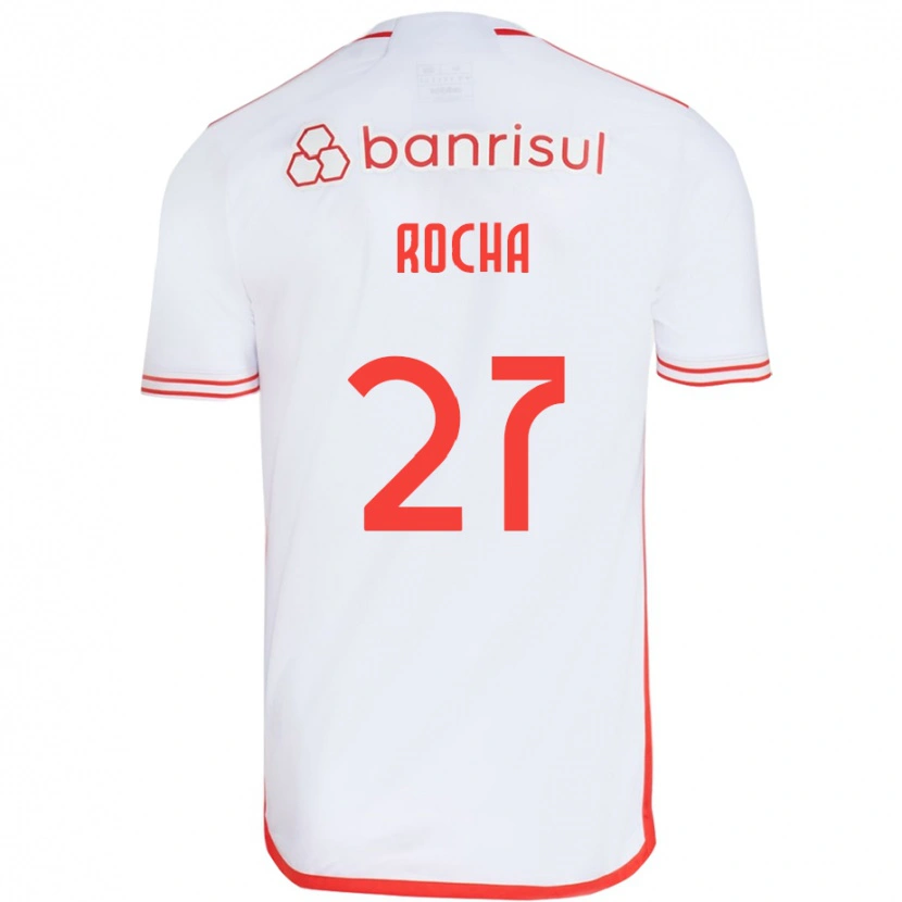 Danxen Dětské Kaique Rocha #27 Červená Bílá Daleko Hráčské Dresy 2025/26 Dres