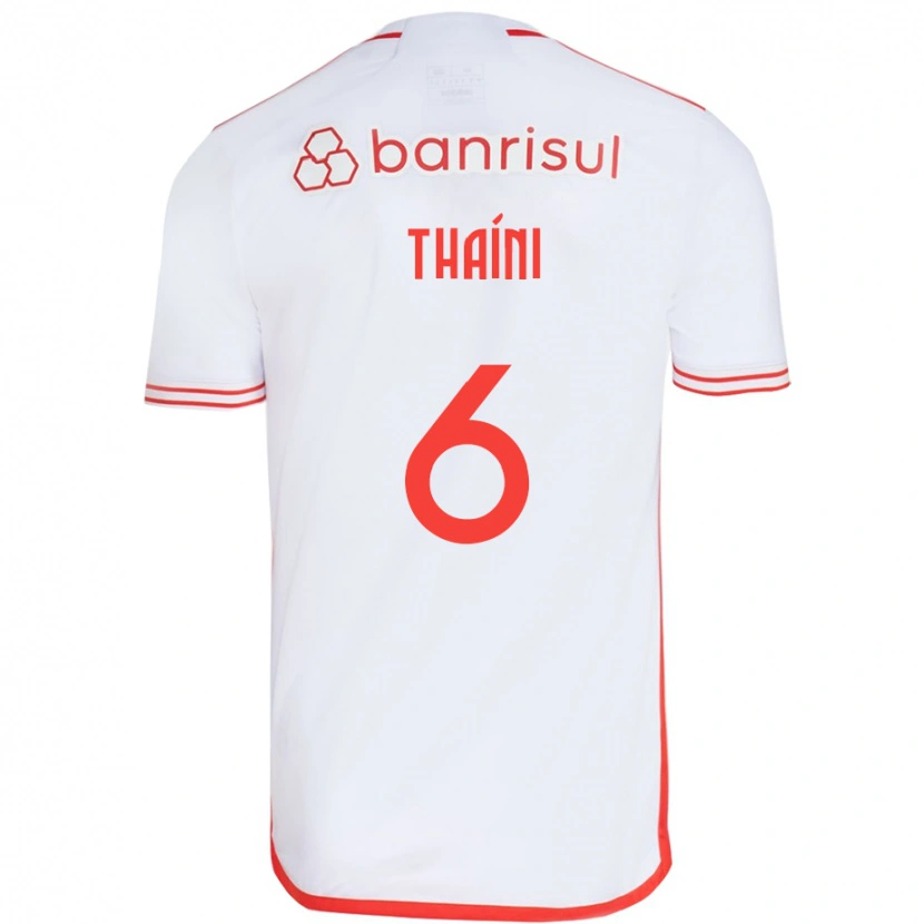 Danxen Dětské Thaíni #6 Červená Bílá Daleko Hráčské Dresy 2025/26 Dres