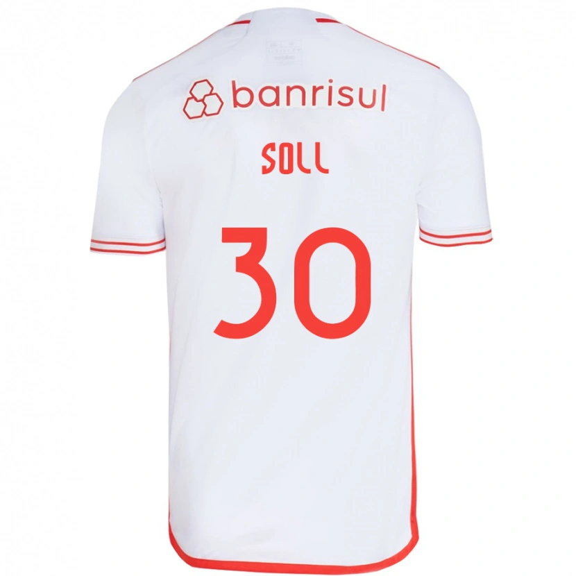 Danxen Dětské Soll #30 Červená Bílá Daleko Hráčské Dresy 2025/26 Dres