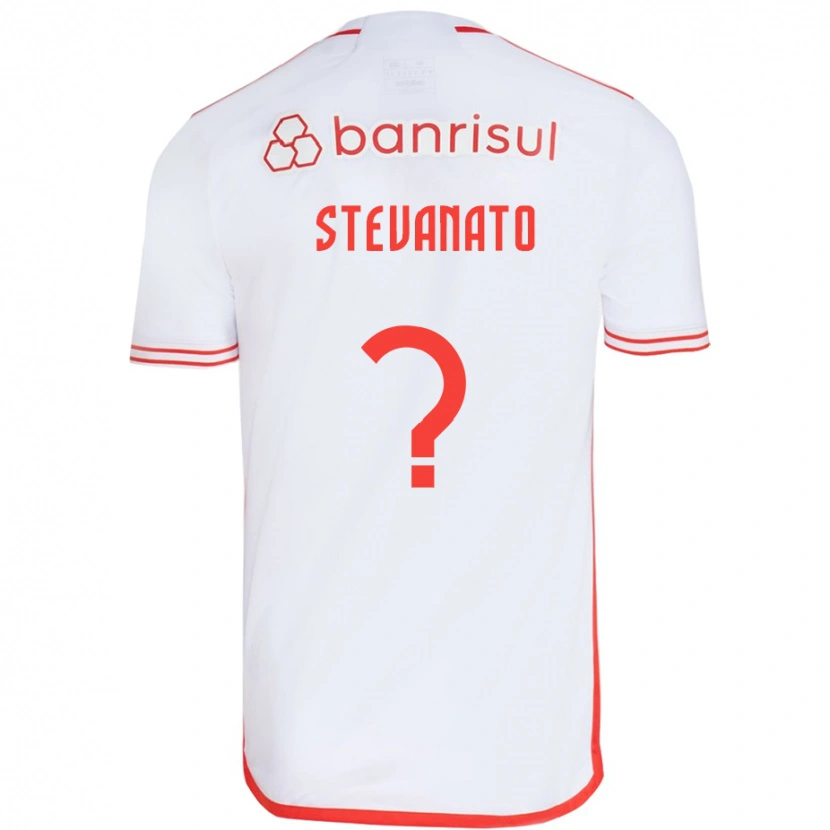 Danxen Dětské Eduardo Stevanato #0 Červená Bílá Daleko Hráčské Dresy 2025/26 Dres