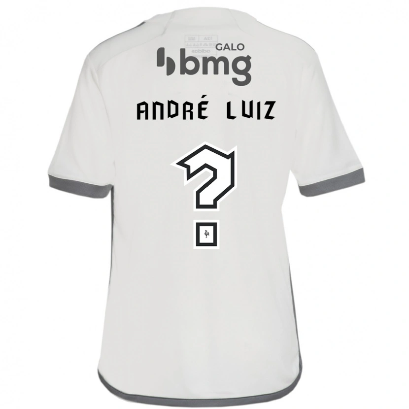 Danxen Dětské André Luiz #0 Bílá Černá Daleko Hráčské Dresy 2025/26 Dres