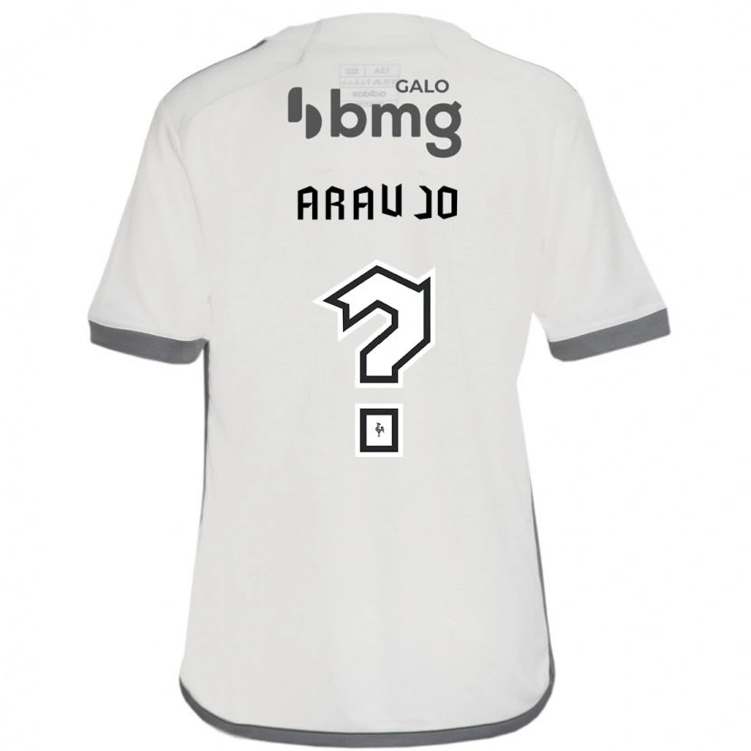 Danxen Dětské Matheus Araújo #0 Bílá Černá Daleko Hráčské Dresy 2025/26 Dres