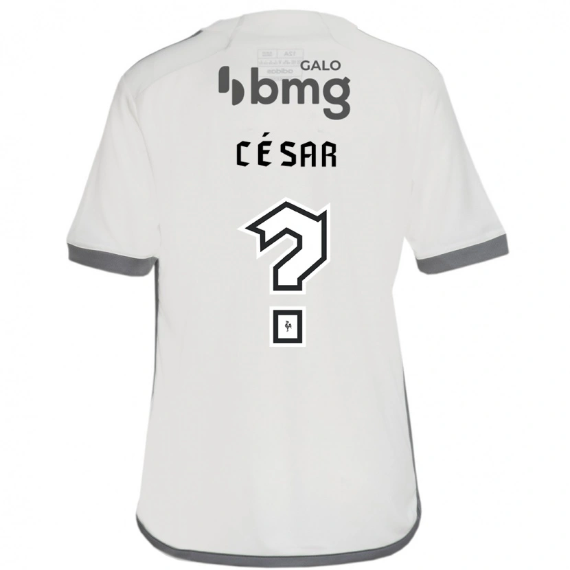 Danxen Dětské Julio Cesar #0 Bílá Černá Daleko Hráčské Dresy 2025/26 Dres