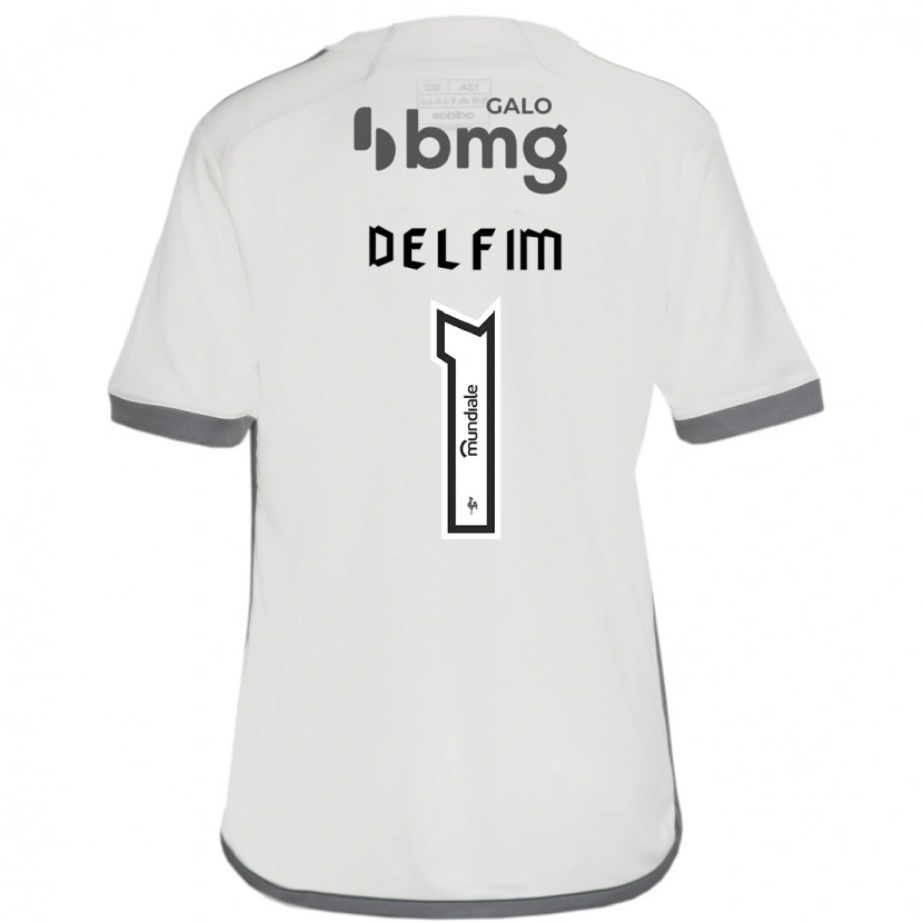 Danxen Dětské Gabriel Delfim #1 Bílá Černá Daleko Hráčské Dresy 2025/26 Dres