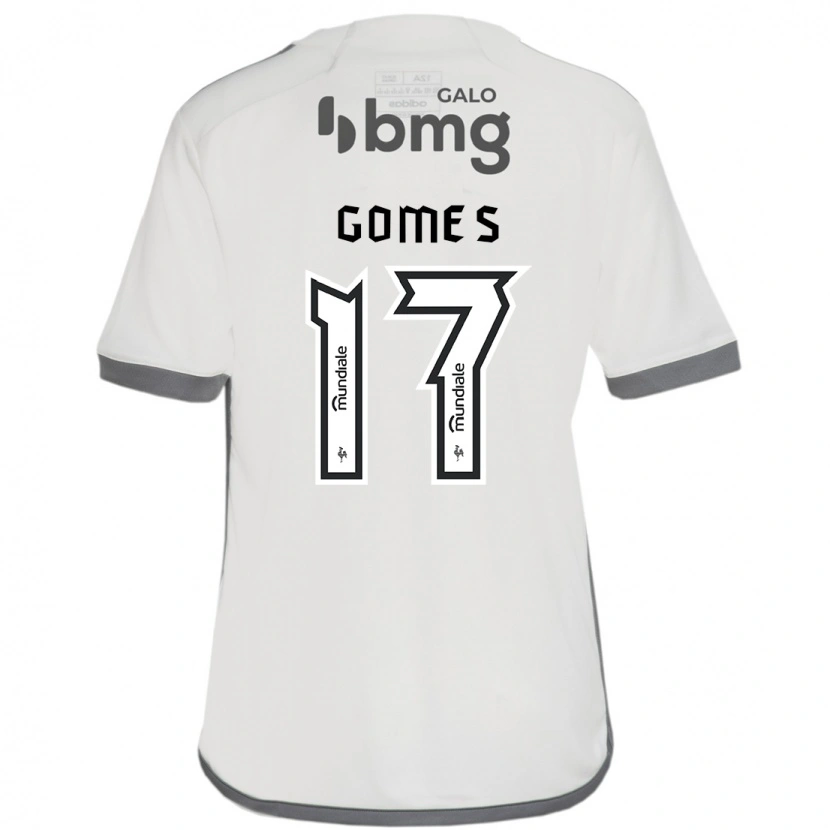 Danxen Dětské Igor Gomes #17 Bílá Černá Daleko Hráčské Dresy 2025/26 Dres