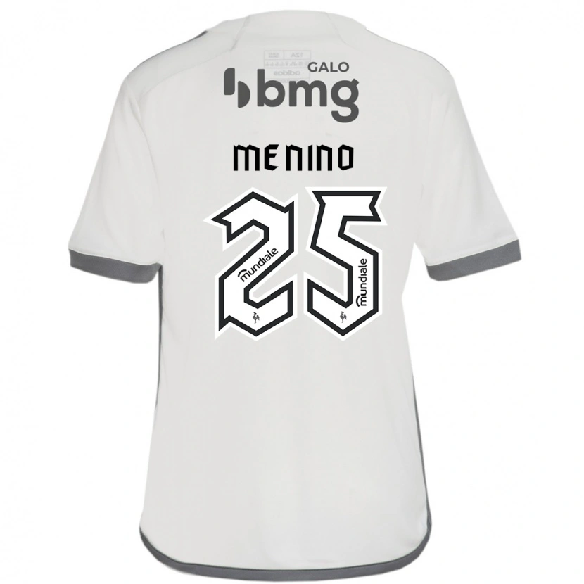Danxen Dětské Gabriel Menino #25 Bílá Černá Daleko Hráčské Dresy 2025/26 Dres