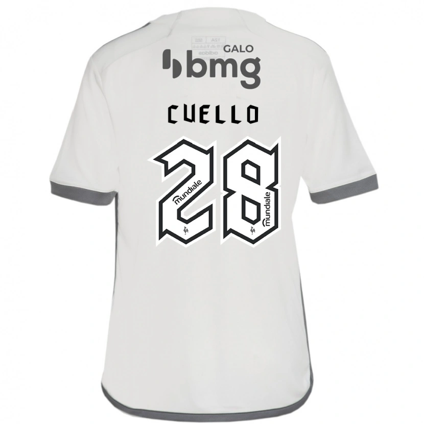 Danxen Dětské Tomás Cuello #28 Bílá Černá Daleko Hráčské Dresy 2025/26 Dres