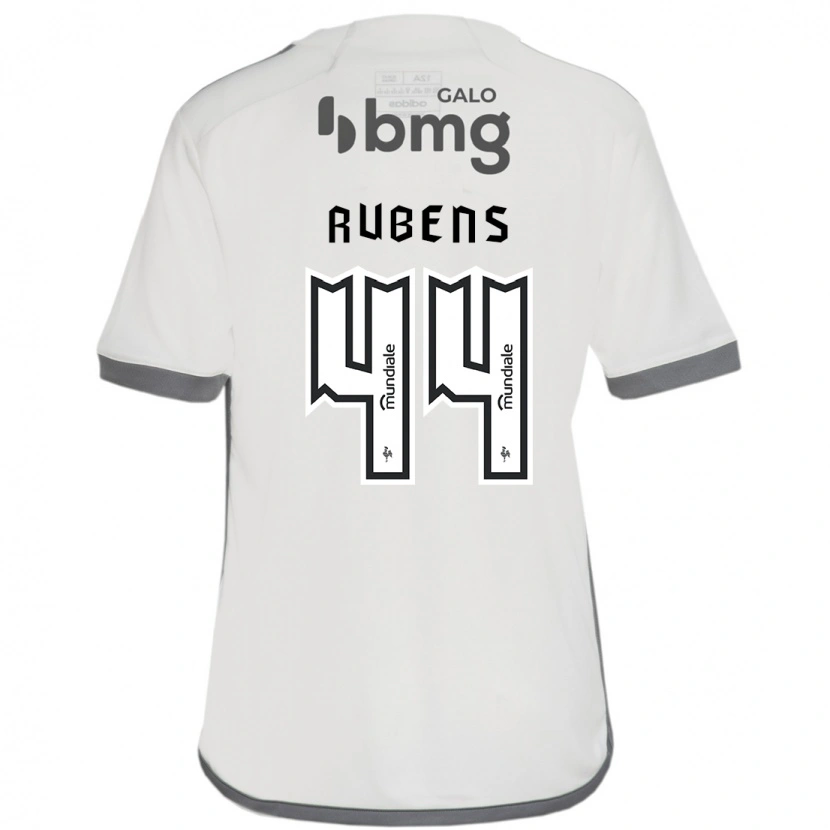 Danxen Dětské Rubens #44 Bílá Černá Daleko Hráčské Dresy 2025/26 Dres