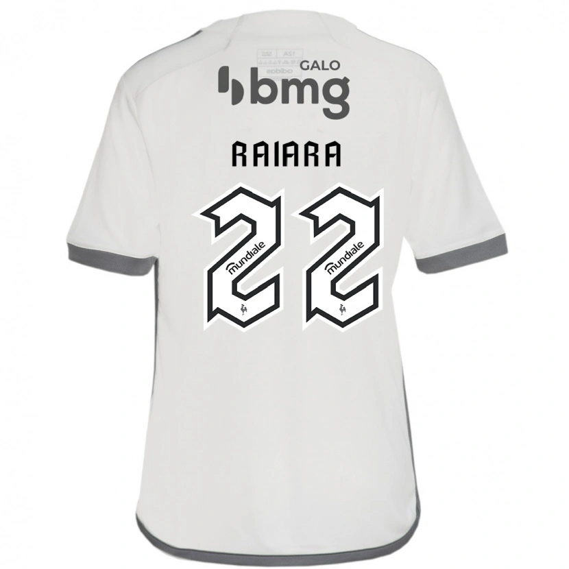 Danxen Dětské Raiara #22 Bílá Černá Daleko Hráčské Dresy 2025/26 Dres