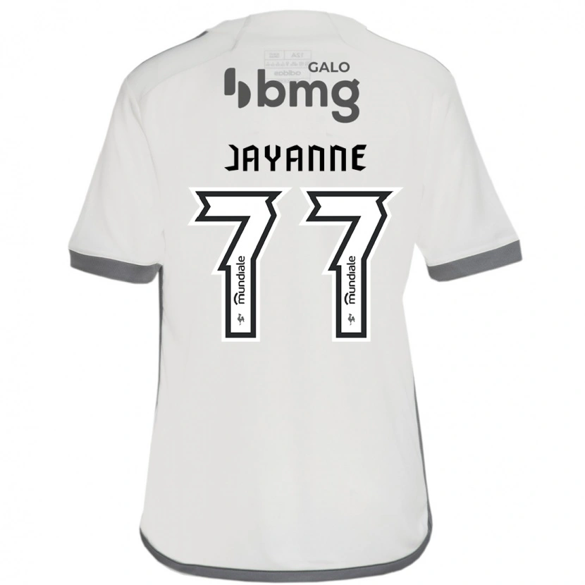 Danxen Dětské Jayanne #77 Bílá Černá Daleko Hráčské Dresy 2025/26 Dres
