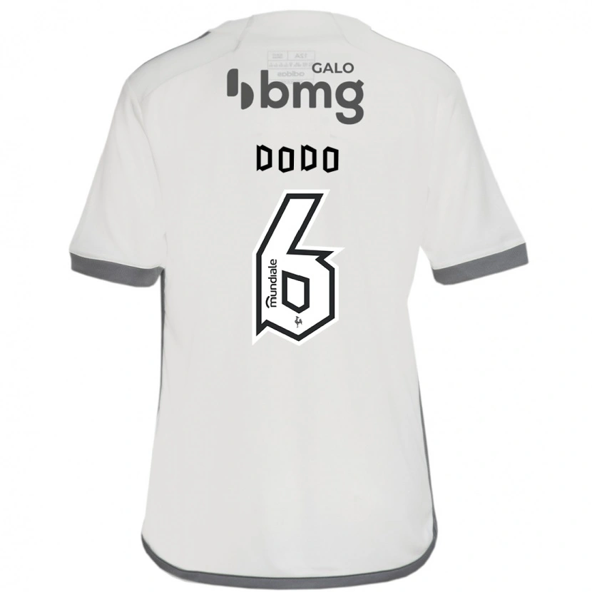 Danxen Dětské Dodo #6 Bílá Černá Daleko Hráčské Dresy 2025/26 Dres