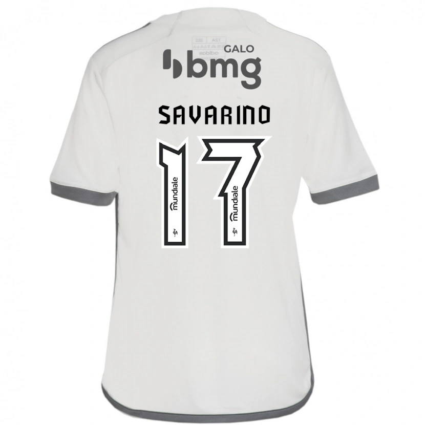 Danxen Dětské Jefferson Savarino #17 Bílá Černá Daleko Hráčské Dresy 2025/26 Dres