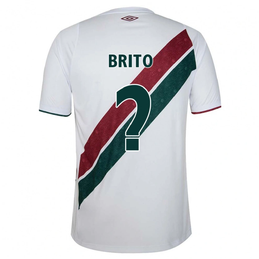 Danxen Dětské Luan Brito #0 Zelená Vínová Bílá Daleko Hráčské Dresy 2025/26 Dres