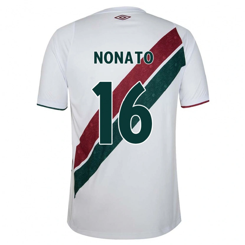 Danxen Dětské Nonato #16 Zelená Vínová Bílá Daleko Hráčské Dresy 2025/26 Dres