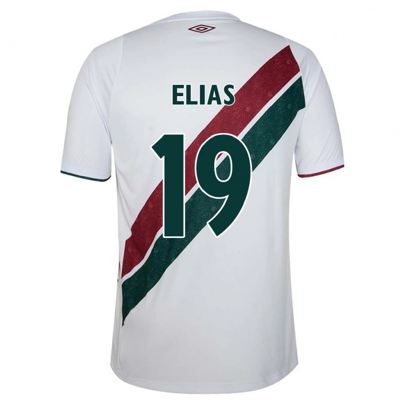 Danxen Dětské Kauã Elias #19 Zelená Vínová Bílá Daleko Hráčské Dresy 2025/26 Dres