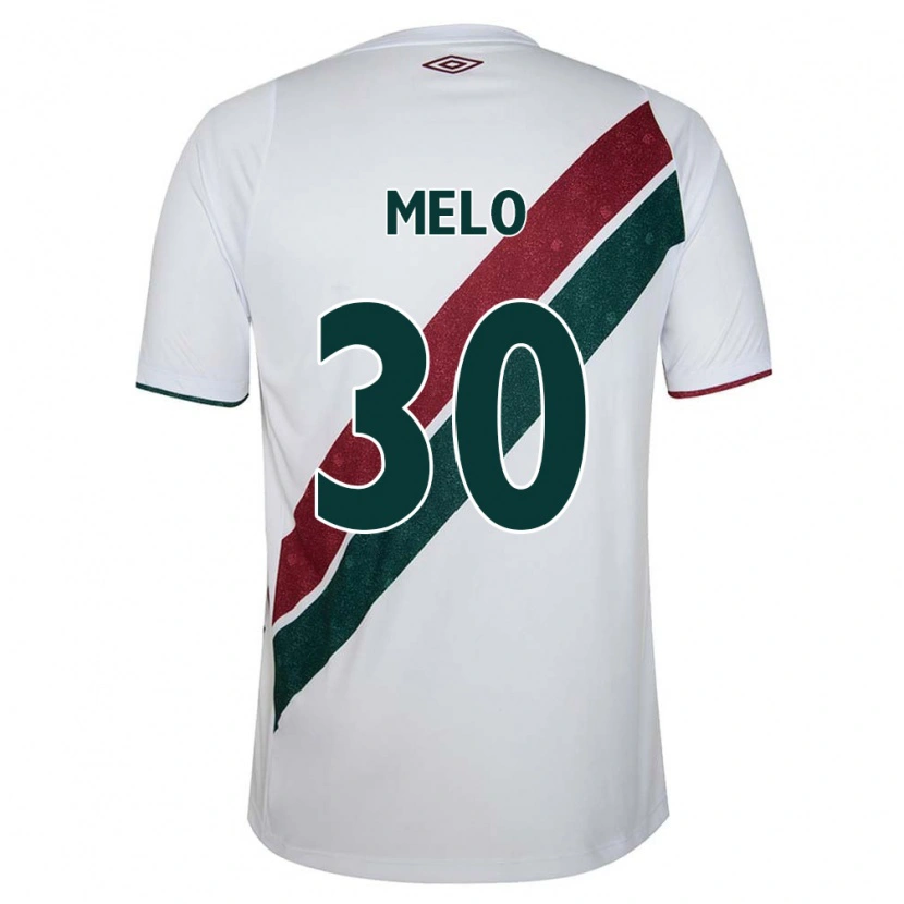 Danxen Dětské Felipe Melo #30 Zelená Vínová Bílá Daleko Hráčské Dresy 2025/26 Dres