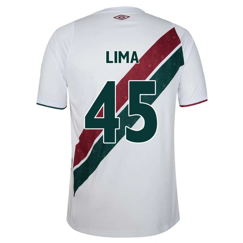 Danxen Dětské Lima #45 Zelená Vínová Bílá Daleko Hráčské Dresy 2025/26 Dres