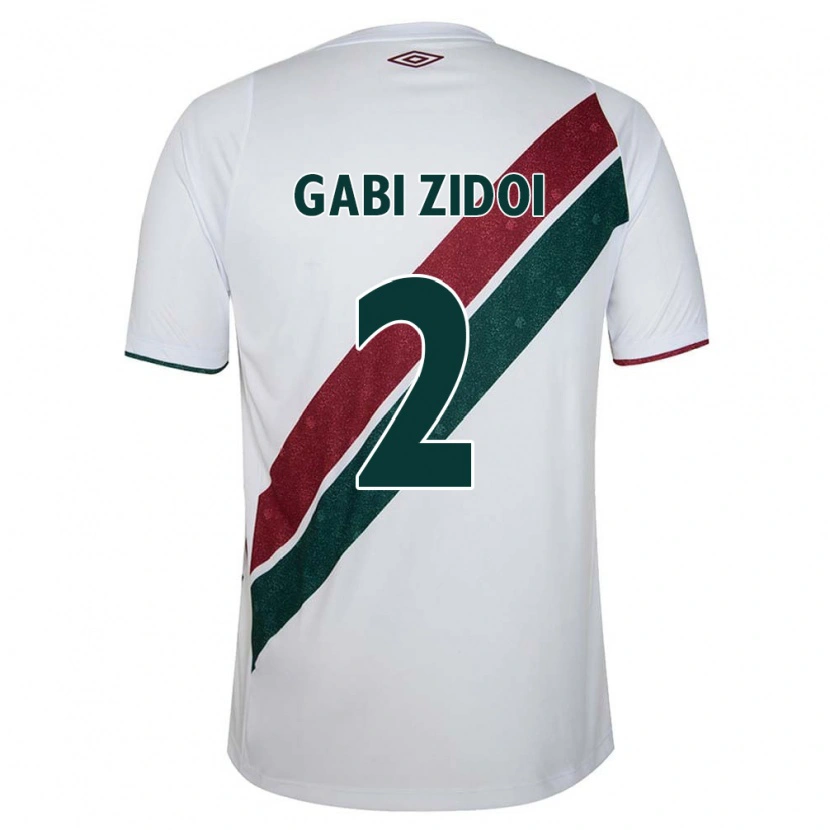 Danxen Dětské Gabi Zidoi #2 Zelená Vínová Bílá Daleko Hráčské Dresy 2025/26 Dres