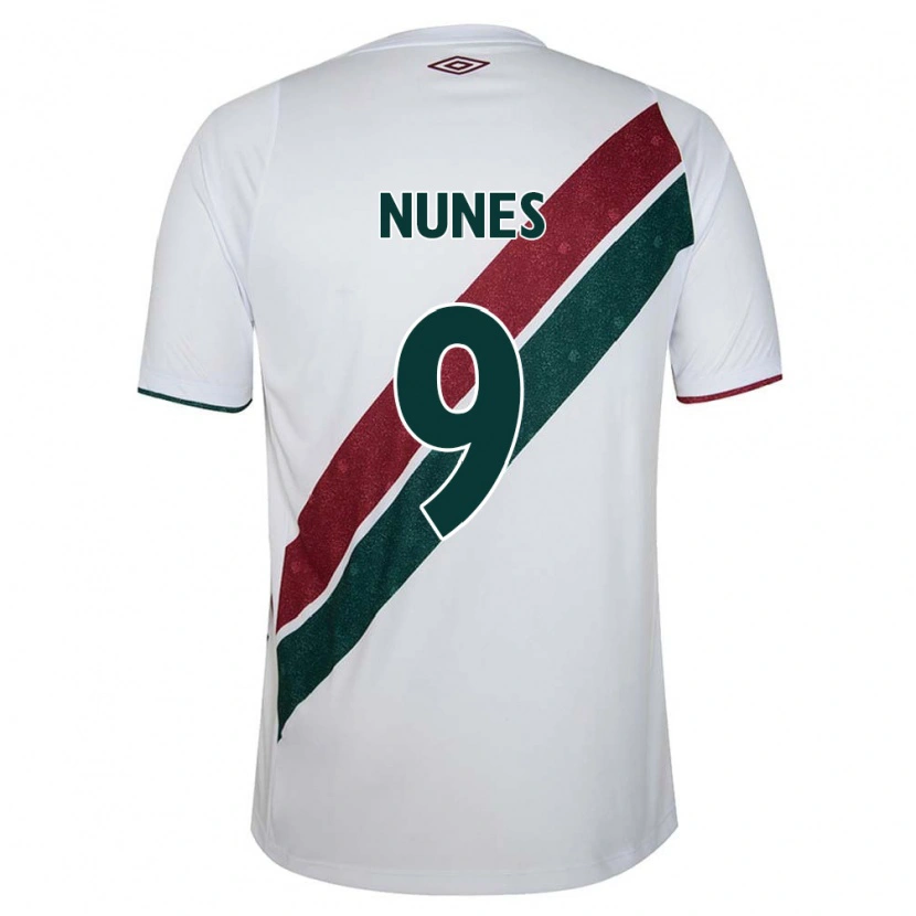 Danxen Dětské Carla Nunes #9 Zelená Vínová Bílá Daleko Hráčské Dresy 2025/26 Dres