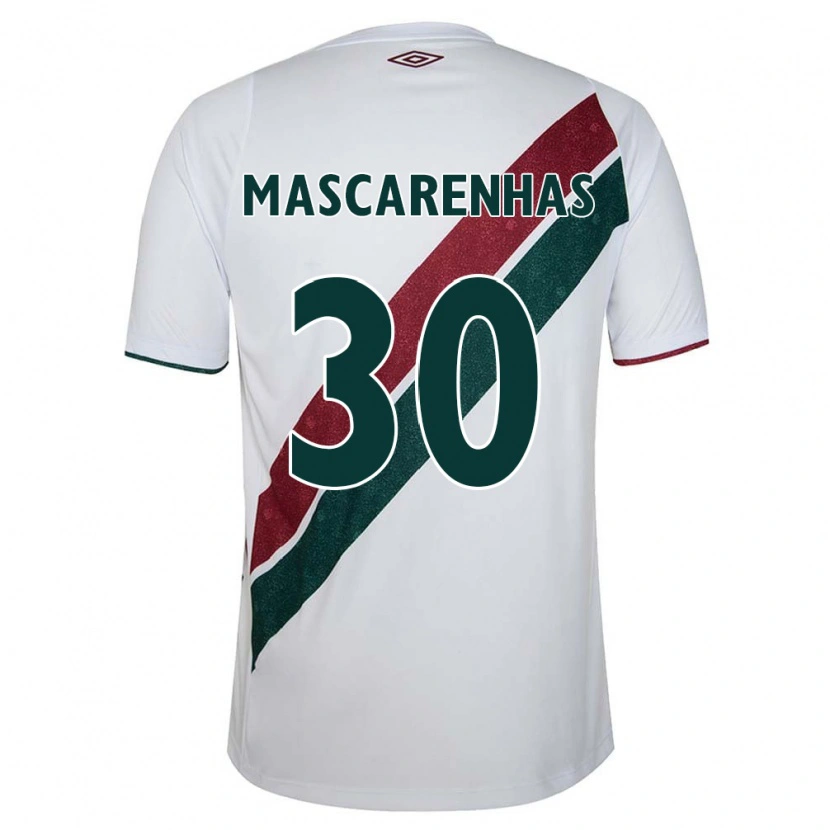 Danxen Dětské Matheus Mascarenhas #30 Zelená Vínová Bílá Daleko Hráčské Dresy 2025/26 Dres