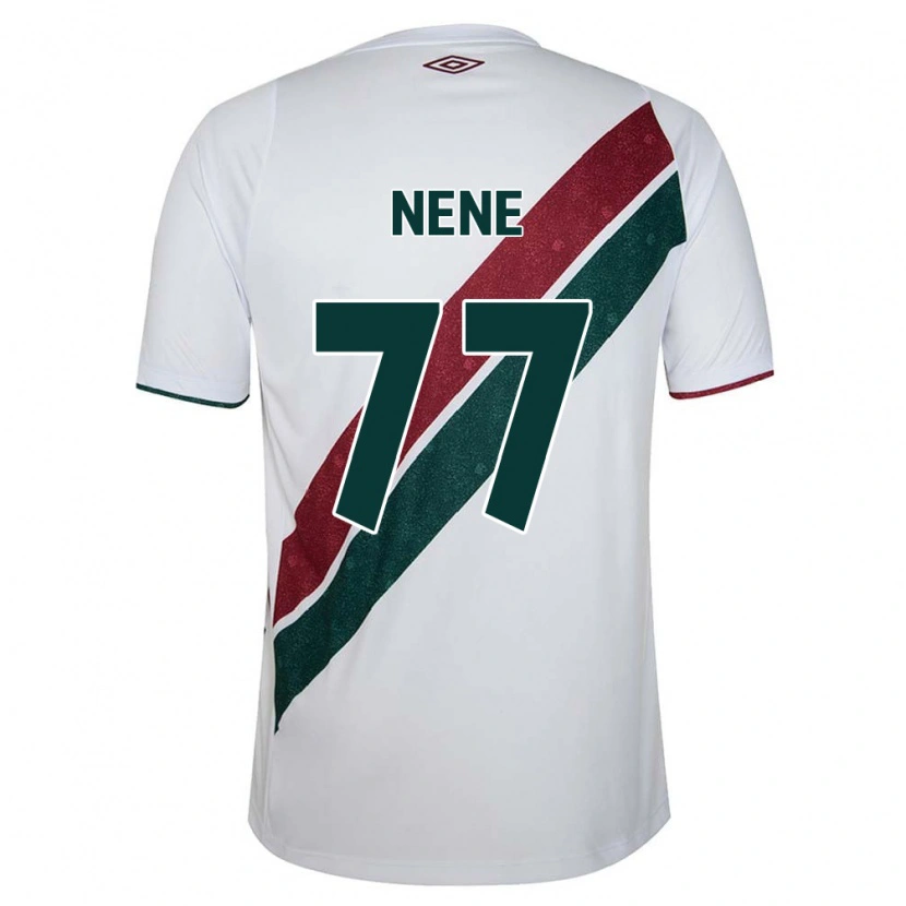 Danxen Dětské Nene #77 Zelená Vínová Bílá Daleko Hráčské Dresy 2025/26 Dres