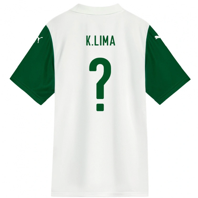 Danxen Dětské Kauan Lima #0 Zelená Bílá Daleko Hráčské Dresy 2025/26 Dres