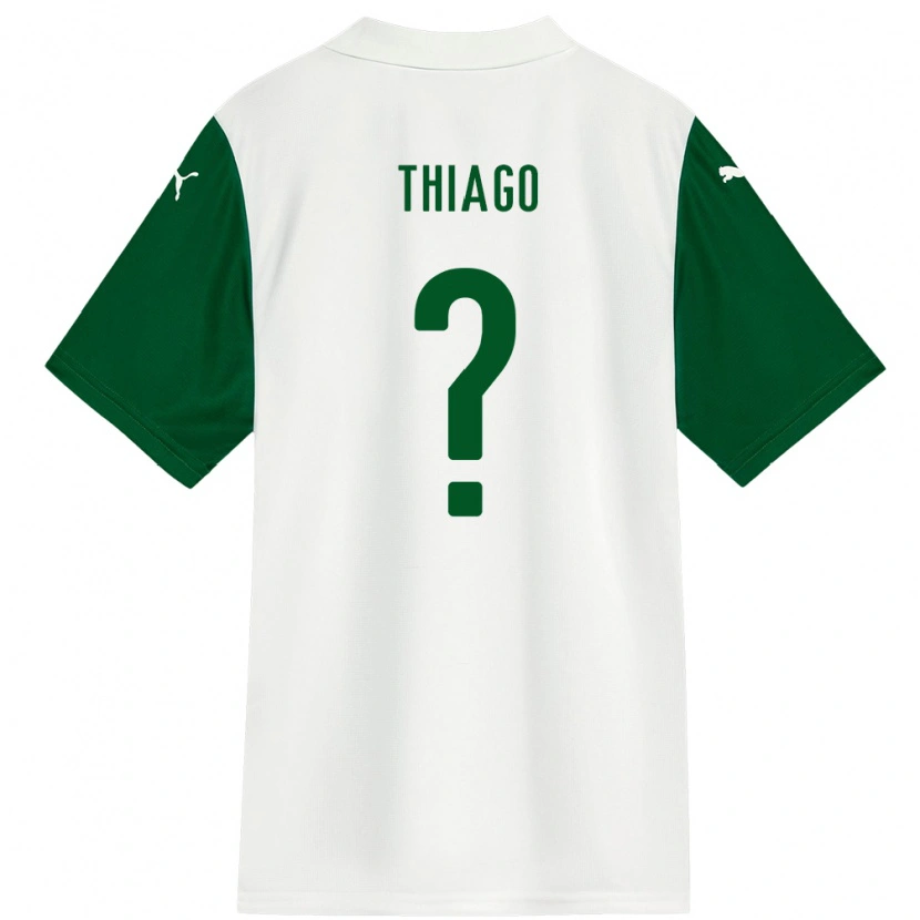 Danxen Dětské Thiago #0 Zelená Bílá Daleko Hráčské Dresy 2025/26 Dres