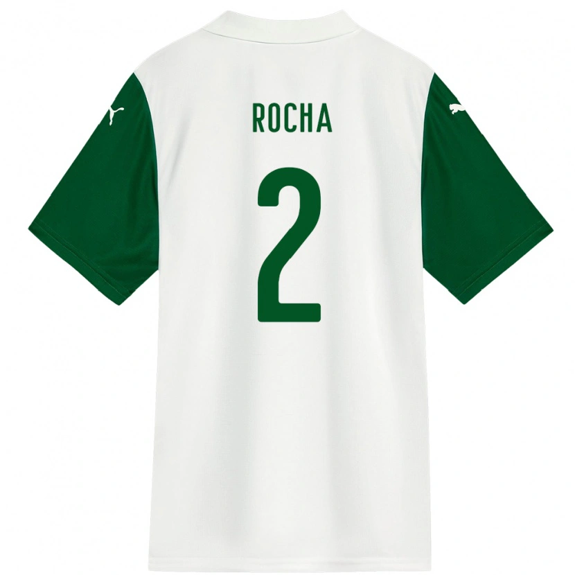 Danxen Dětské Marcos Rocha #2 Zelená Bílá Daleko Hráčské Dresy 2025/26 Dres