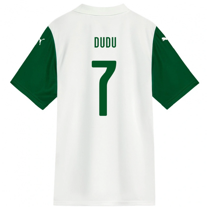 Danxen Dětské Dudu #7 Zelená Bílá Daleko Hráčské Dresy 2025/26 Dres