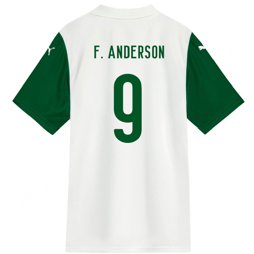 Danxen Dětské Felipe Anderson #9 Zelená Bílá Daleko Hráčské Dresy 2025/26 Dres