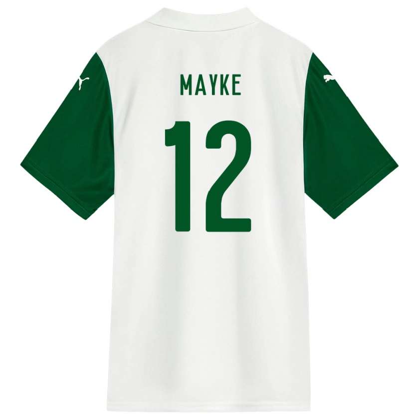 Danxen Dětské Mayke #12 Zelená Bílá Daleko Hráčské Dresy 2025/26 Dres