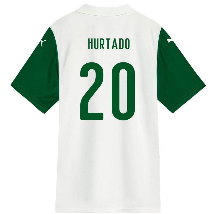 Danxen Dětské Flavio Hurtado #20 Zelená Bílá Daleko Hráčské Dresy 2025/26 Dres