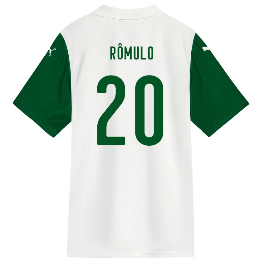 Danxen Dětské Rômulo #20 Zelená Bílá Daleko Hráčské Dresy 2025/26 Dres