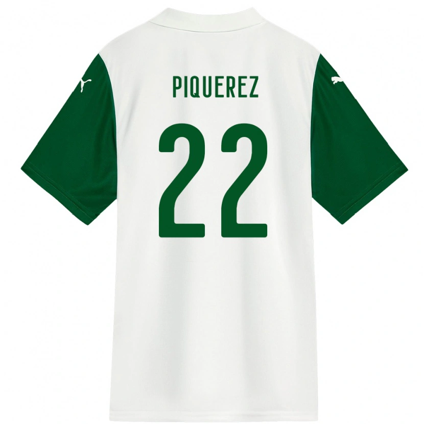 Danxen Dětské Joaquín Piquerez #22 Zelená Bílá Daleko Hráčské Dresy 2025/26 Dres