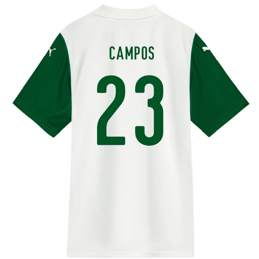 Danxen Dětské Victor Campos #23 Zelená Bílá Daleko Hráčské Dresy 2025/26 Dres