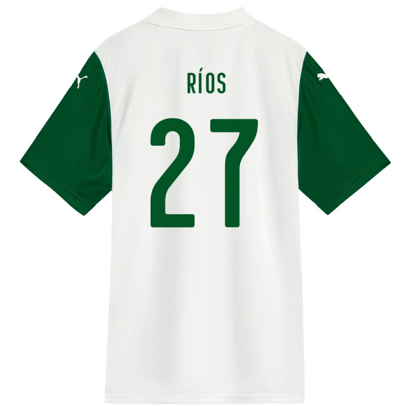 Danxen Dětské Richard Ríos #27 Zelená Bílá Daleko Hráčské Dresy 2025/26 Dres