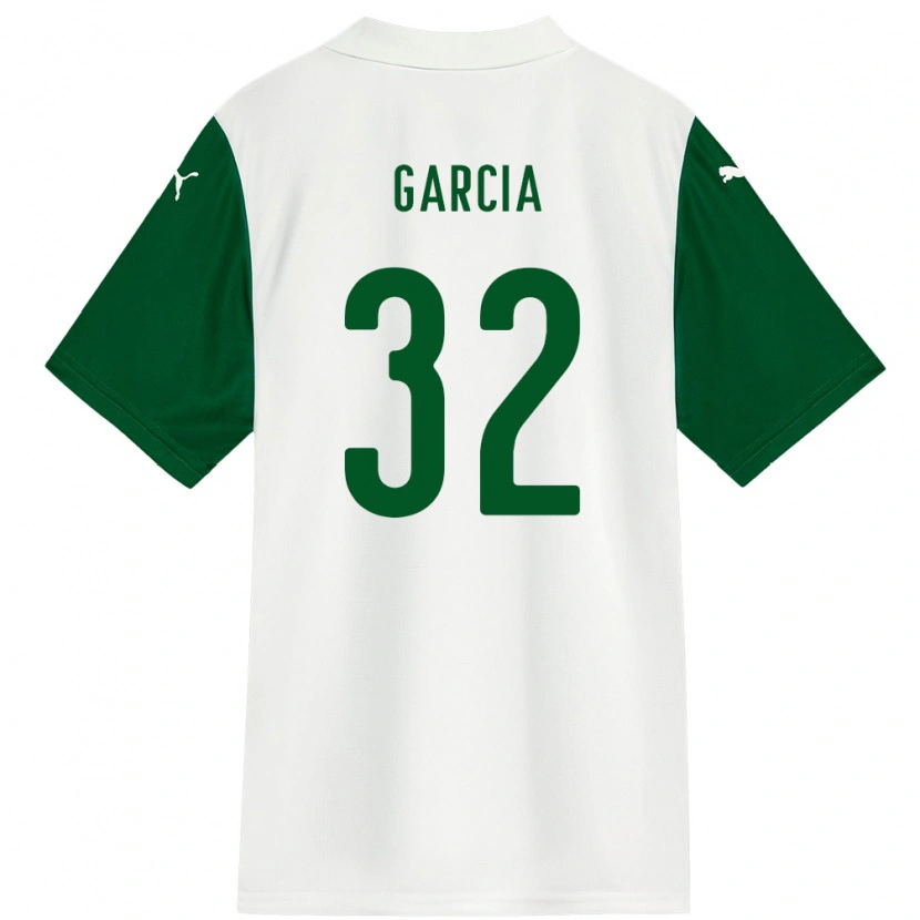Danxen Dětské Garcia #32 Zelená Bílá Daleko Hráčské Dresy 2025/26 Dres