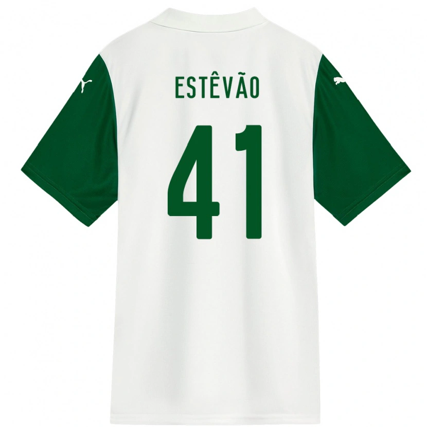 Danxen Dětské Estêvão #41 Zelená Bílá Daleko Hráčské Dresy 2025/26 Dres