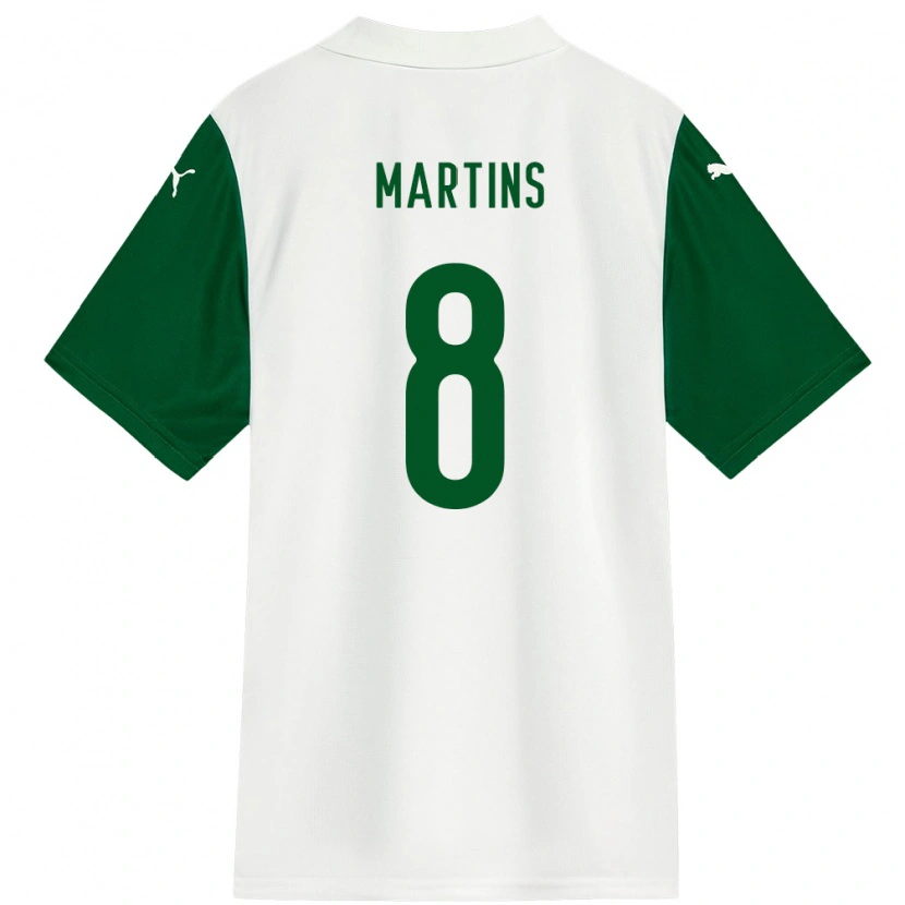 Danxen Dětské Diany Martins #8 Zelená Bílá Daleko Hráčské Dresy 2025/26 Dres